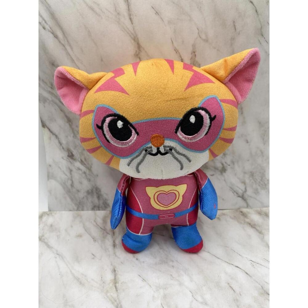 Disney Junior Super Kitties 7” Small Ginny Plush Stuff Animal Kitten